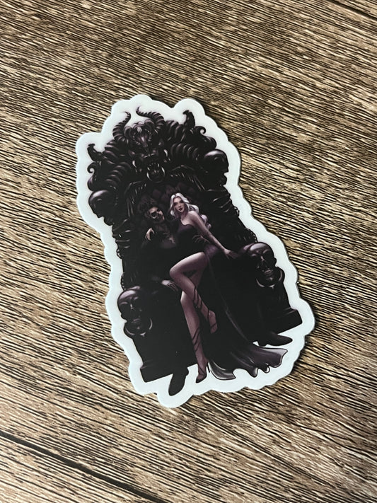 Sticker - Von and Sage Throne Art